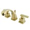 Kingston Brass KS4942QLL Executive Widespread Bathroom Faucet, Polished Brass KS4942QLL - alternate 1